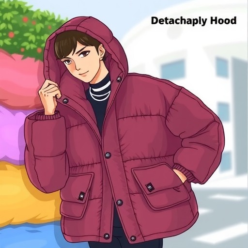 Detachable Hood Down Jacket 可拆卸帽羽绒服 多功能服装行业 配件差异化
