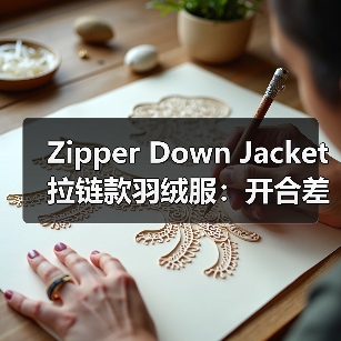 Zipper Down Jacket拉链款羽绒服:开合差异化如何赋能实用服装行业(图2) Zipper Down Jacket拉链款羽绒服:开合差异化如何赋能实用服装行业(图2)