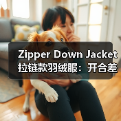 Zipper Down Jacket拉链款羽绒服:开合差异化引领实用服装新潮流(图2) Zipper Down Jacket拉链款羽绒服:开合差异化引领实用服装新潮流(图2)