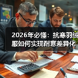 2026年必懂：抗寒羽绒服如何实现耐寒差异化？