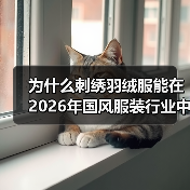 为什么刺绣羽绒服能在2026年国风服装行业中大放异彩？