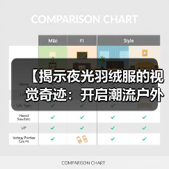 【揭示夜光羽绒服的视觉奇迹：开启潮流户外新趋势】（图3）