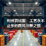 刺绣羽绒服：工艺永不止步的国风创新之旅（图3）