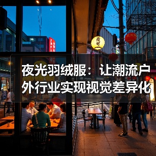 夜光羽绒服：让潮流户外行业实现视觉差异化的秘密武器（图2）