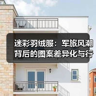 迷彩羽绒服：军旅风潮背后的图案差异化与行业新突破（图3）