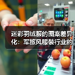 迷彩羽绒服的图案差异化：军旅风服装行业的创新突破（图2）