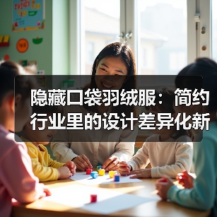隐藏口袋羽绒服:简约行业里的设计差异化新趋势(图4) 隐藏口袋羽绒服:简约行业里的设计差异化新趋势(图4)