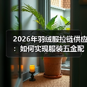 2026年羽绒服拉链供应:如何实现服装五金配件的差异化突破(图2) 2026年羽绒服拉链供应:如何实现服装五金配件的差异化突破(图2)