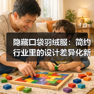 隐藏口袋羽绒服:简约行业里的设计差异化新趋势(图3) 隐藏口袋羽绒服:简约行业里的设计差异化新趋势(图3)