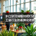 多口袋羽绒服如何打造工装行业的差异化收纳利器