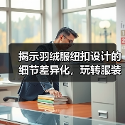 揭示羽绒服纽扣设计的细节差异化,玩转服装辅料行业的秘密武器(图4) 揭示羽绒服纽扣设计的细节差异化,玩转服装辅料行业的秘密武器(图4)