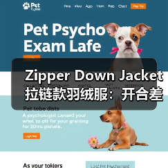 Zipper Down Jacket拉链款羽绒服：开合差异化引领实用服装新潮流（图2）