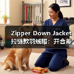 Zipper Down Jacket拉链款羽绒服：开合差异化引领实用服装新时代（图3）