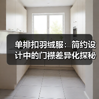 单排扣羽绒服:简约设计中的门襟差异化探秘(图3) 单排扣羽绒服:简约设计中的门襟差异化探秘(图3)