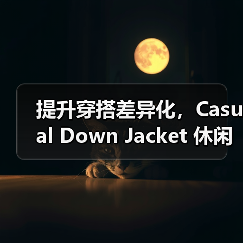 提升穿搭差异化，Casual Down Jacket 休闲羽绒服引领日常新潮流（图2）