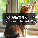 提升穿搭差异化，Casual Down Jacket 休闲羽绒服引领日常新潮流（图4）