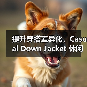 提升穿搭差异化，Casual Down Jacket 休闲羽绒服引领日常新潮流（图1）