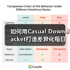 如何用Casual Down Jacket打造差异化每日穿搭指南（图1）
