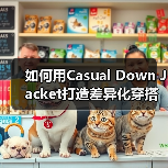 如何用Casual Down Jacket打造差异化穿搭(图3) 如何用Casual Down Jacket打造差异化穿搭(图3)