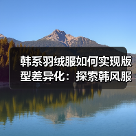 韩系羽绒服如何实现版型差异化:探索韩风服装行业的秘密武器(图3) 韩系羽绒服如何实现版型差异化:探索韩风服装行业的秘密武器(图3)