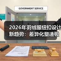 2026年羽绒服纽扣设计新趋势:差异化塑造极致体验(图1) 2026年羽绒服纽扣设计新趋势:差异化塑造极致体验(图1)
