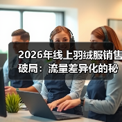 2026年线上羽绒服销售破局：流量差异化的秘密武器