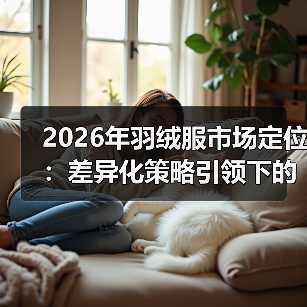 2026年羽绒服市场定位：差异化策略引领下的Down Jacket市场新格局（图4）