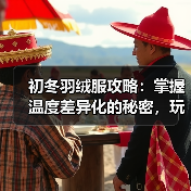 初冬羽绒服攻略：掌握温度差异化的秘密，玩转过渡服装行业