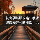 初冬羽绒服攻略:掌握温度差异化的秘密,玩转过渡服装行业(图2) 初冬羽绒服攻略:掌握温度差异化的秘密,玩转过渡服装行业(图2)