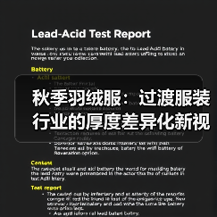 秋季羽绒服：过渡服装行业的厚度差异化新视角（图4）