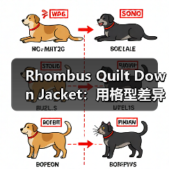 Rhombus Quilt Down Jacket：用格型差异化打造经典羽绒服新风尚（图2）