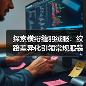探索横绗缝羽绒服：纹路差异化引领常规服装行业新潮流（图2）