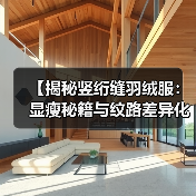 【揭秘竖绗缝羽绒服：显瘦秘籍与纹路差异化的行业革新】（图2）
