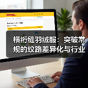 横绗缝羽绒服：突破常规的纹路差异化与行业新趋势（图4）
