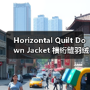 Horizontal Quilt Down Jacket 横绗缝羽绒服：引领常规服装行业的纹路差异化创新