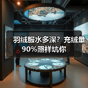 羽绒服水多深？充绒量90%照样坑你