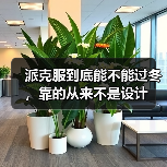 派克服到底能不能过冬，靠的从来不是设计