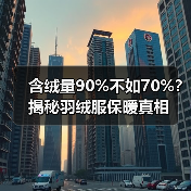 含绒量90%不如70%?揭秘羽绒服保暖真相(图2) 含绒量90%不如70%?揭秘羽绒服保暖真相(图2)