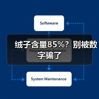 绒子含量85%？别被数字骗了