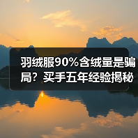 羽绒服90%含绒量是骗局?买手五年经验揭秘真相(图3) 羽绒服90%含绒量是骗局?买手五年经验揭秘真相(图3)