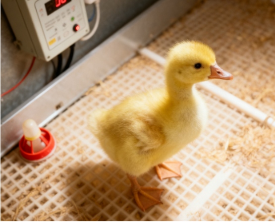 公司首批优质鹅苗顺利出栏 赋能养殖户实现高效养殖