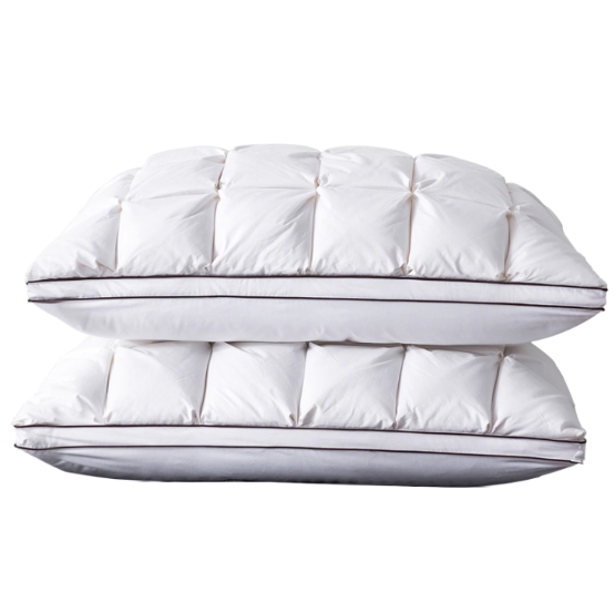 欣悦 鹅绒枕头 天然羽绒助眠家居用品
